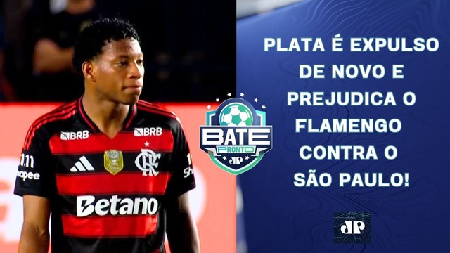 PLATA É VILÃO, E FLAMENGO DEIXA ESCAPAR VITÓRIA CONTRA O SPFC; PALMEIRAS X SANTOS HOJE | BATE-PRONTO