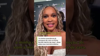 Rebeca Andrade relembra ‘bronca da mãe’ ao falar sobre consciência ambiental: 'Aprende em casa'