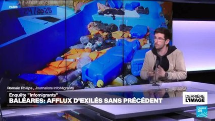 Derrière l'image : afflux d'exilés sans précédent aux Îles Baléares