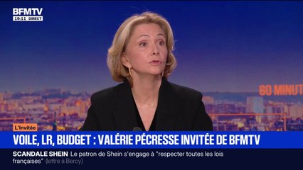 Polémique autour de la présence de jeunes filles voilées à l'Assemblée nationale: “La solution c'est que tout le monde respecte les lois communes”, dit Valérie Pécresse (LR)