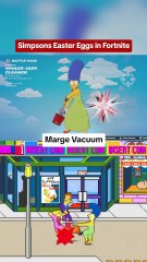 The best Simpsons Easter eggs in Fortnite