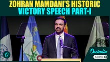 Mamdani’s NYC Election Victory Speech Part I: Mamdani Warns Trump With 'Turn The Volume UP' Punch