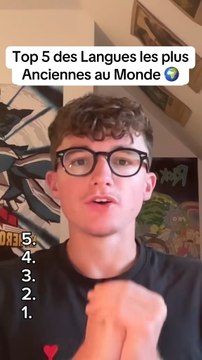 Top 5 des langues les plus parlées au monde #langue #langues