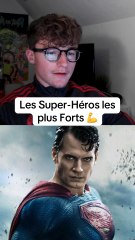 Les Super-Héros les plus Forts 💪 #superheros #superman #marvelstudios