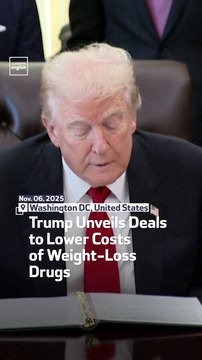Trump Unveils Deals to Lower Costs of Weight-Loss Drugs