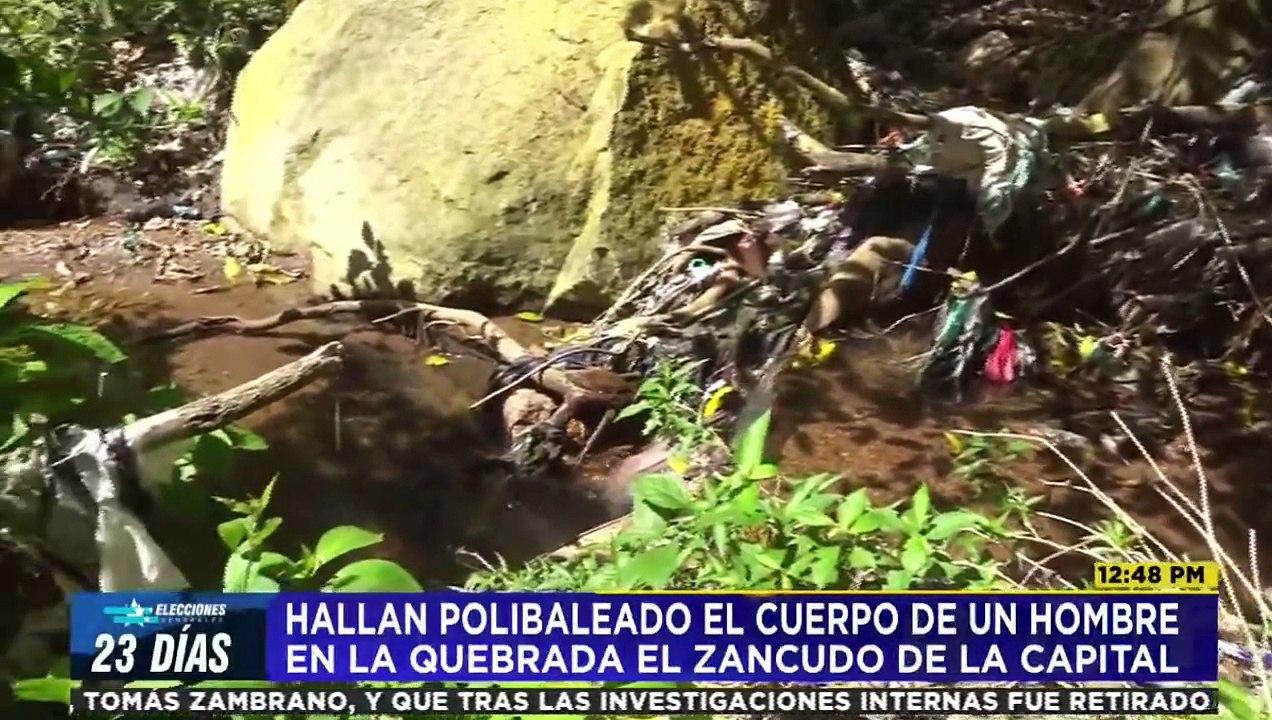 Ejecutado hallan a hombre en una quebrada entre la colonia Villa Nueva y el Hato de Enmedio