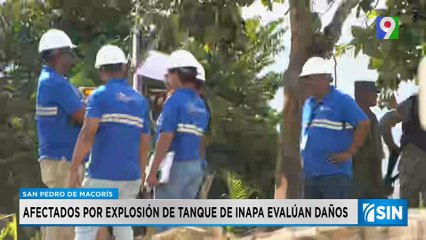 Evalúan danos tras colapso de tanque de agua de INAPA   | Primera Emisión SIN