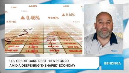 U.S. Credit Card Debt Hits Record Amid A Deepening 'K-Shaped' Economy