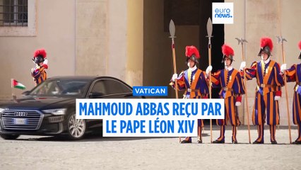 Mahmoud Abbas accueilli pour la première fois par le pape Léon XIV au Vatican