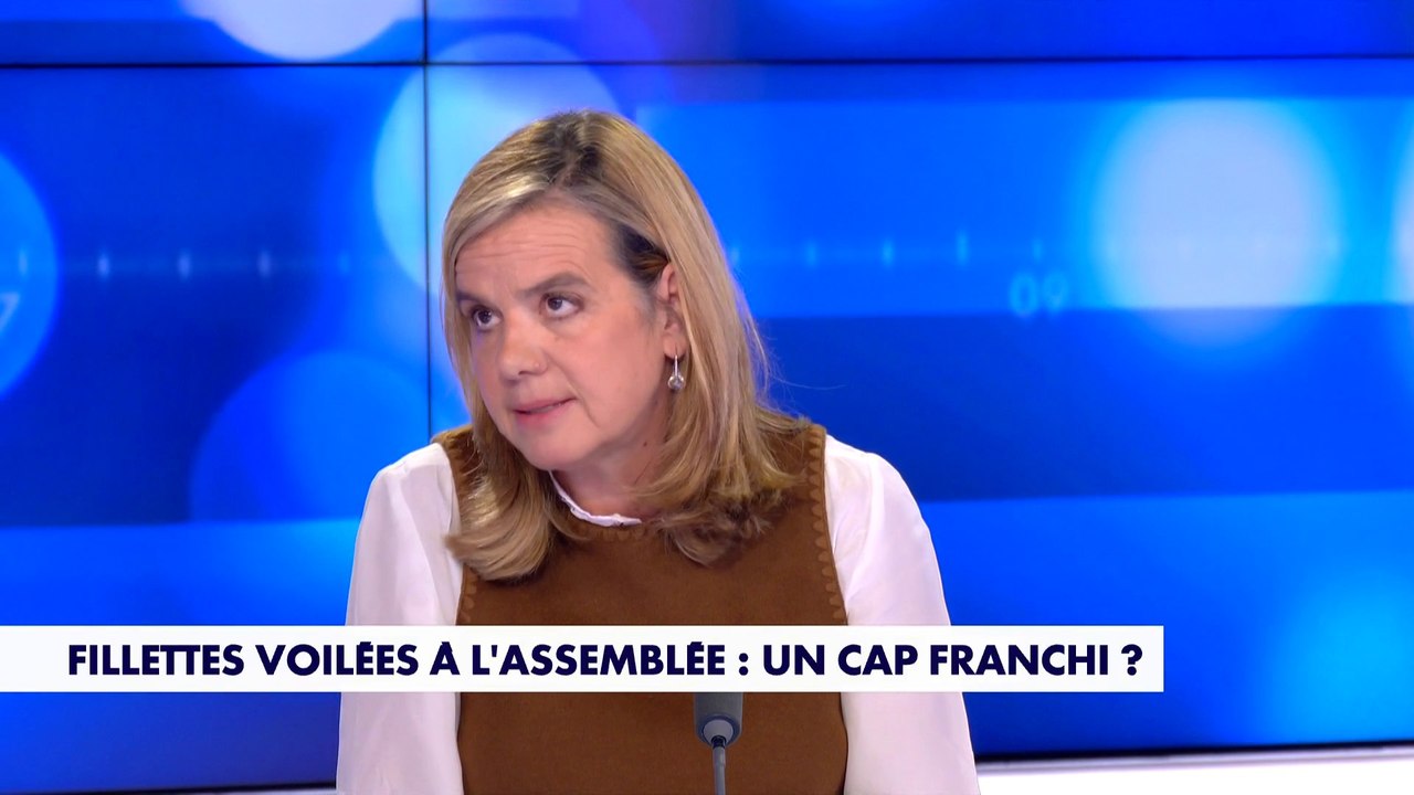Gabrielle Cluzel revient sur la polémique des fillettes voilées présentes à l'Assemblée