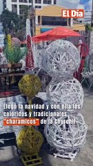 Llegó la navidad y con ella los coloridos y tradicionales “charamicos” de la Churchil