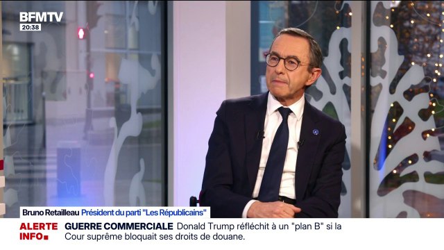 J'ai entendu les mots d'un premier ministre d'Emmanuel Macron qui aurait pu être un Premier ministre de gauche : Bruno Retailleau est l'invité de En campagne , la nouvelle émission de BFMTV