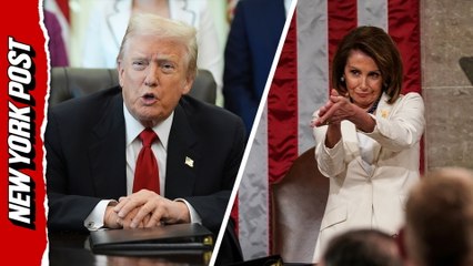 Trump relishes 'evil' Nancy Pelosi's retirement