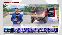 De varios impactos de bala acribillan a un hombre en Juticalpa, Olancho