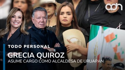 Grecia Quiroz asume la alcaldía de Uruapan tras el asesinato de Carlos Manzo I Todo Personal