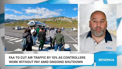 FAA To Cut Air Traffic By 10% As Controllers Work Without Pay Amid Ongoing Shutdown