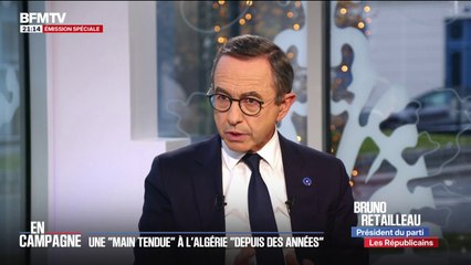 Relations entre la France et l'Algérie: "Tant qu'il n'y a pas le principe de réciprocité, alors il faut de la fermeté", déclare Bruno Retailleau