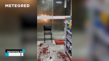 A catastrophic hailstorm devastates Muniz Freire, Brazil