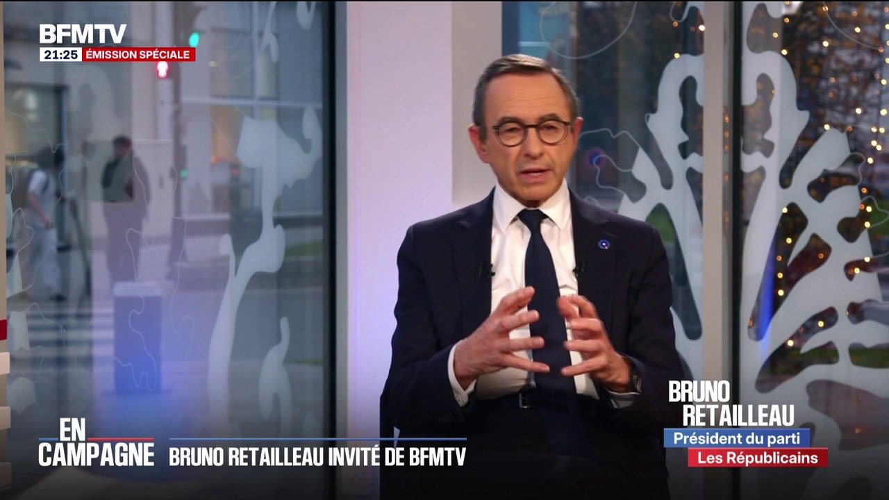 Bruno Retailleau affirme "qu'on [lui] imposait beaucoup d'obstacles" lorsqu'il était ministre de l'Intérieur