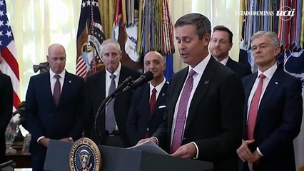 Executivo da Novo Nordisk passa mal durante anúncio de Donald Trump