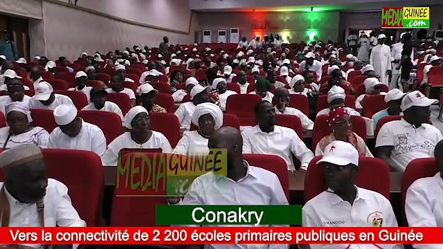 Conakry : vers la connectivité de 2 200 écoles primaires publiques en Guinée