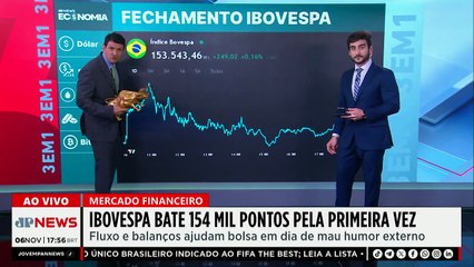 Ibovespa destoa de NY, emplaca 12ª alta e renova recorde | FECHAMENTO TOURO DE OURO