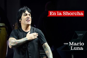 Alex González, baterista de Maná sufre caída en pleno concierto