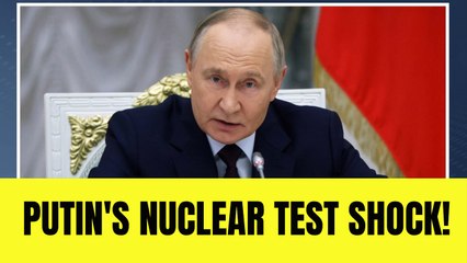 Putin Orders Review of Nuclear Test Plans After Trump Signals U.S. May Resume Atomic Explosions