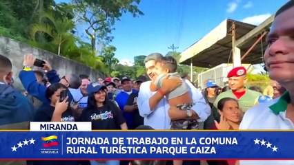 Nicolás Maduro | Visita a la Comuna Rural Turística Parque Caiza