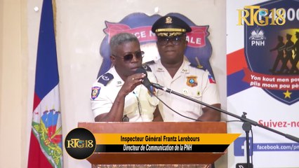 Komisè Gary Desrosiers kòm nouvo pòt pawòl PNH la.