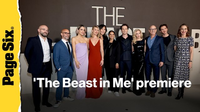 Clarie Danes, Brittany Snow, Matthew Rhys and more celebrities attend 'The Beast in Me' premiere