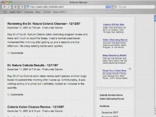 My Review of the Dr. Natura Colonix Cleanser - Day 40