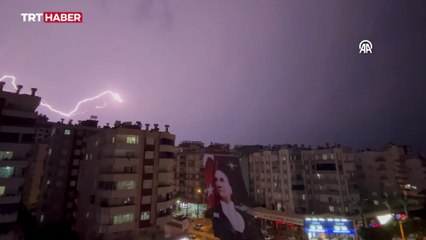 Antalya'da sağanak etkili oldu