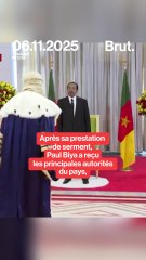 Paul Biya reçoit les attributs de Grand Maître des Ordres nationaux, la plus haute distinction honorifique du pays.
