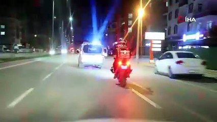 Kimlik sorulunca kaçtı! Aksaray’da sokak aralarında nefes kesen kovalamaca