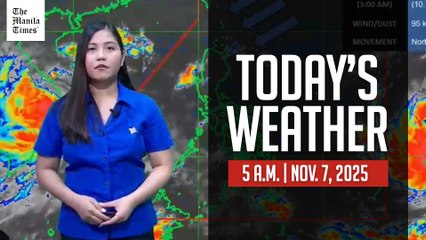 Early Morning Weather Update for November 7, 2025 🌤️