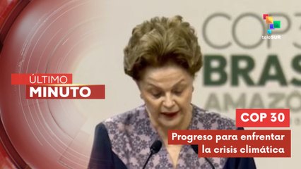 Dilma Rouseff : "La meta es que los compromisos sean acciones concretas"