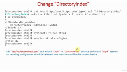 Change DirectoryIndex - Demo | Launch Single Website Using Apache Web Server | Apache Web Server