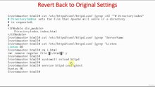 Revert Back to Original Settings | Launch Single Website Using Apache Web Server | Apache Web Server