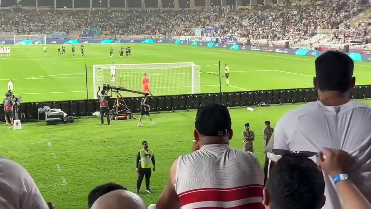 ركلات ترجيح فوز الزمالك على بيراميدز فى نصف نهائى كأس السوبر المصري.