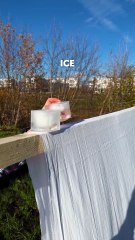 Watch What Happens When You Add ICE to Dye! 🧊💥