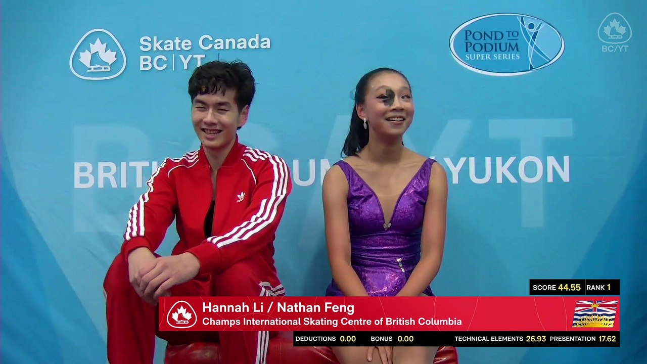 Junior Dance Rhythm Dance & Senior Solo Rhythm Dance - Main Rink - 2026 SUPER SERIES BC/YT SECTION CHAMPIONSHIPS