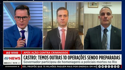 AGORA: “Temos outras 10 sendo preparadas”, diz Cláudio Castro após megaoperação no RJ