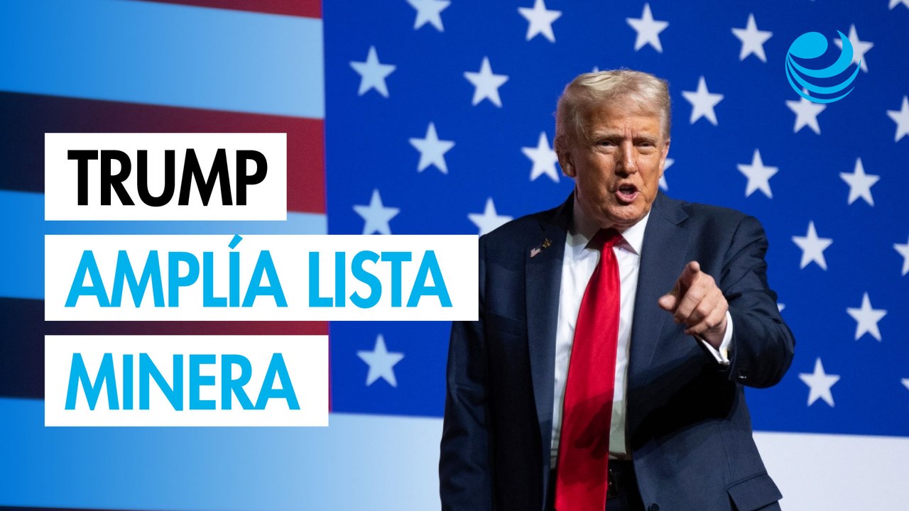 Trump agrega cobre y carbón a la lista de minerales críticos de EU
