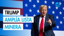 Trump agrega cobre y carbón a la lista de minerales críticos de EU