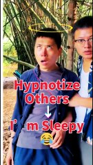 “You’re Sleepy You’re Sleepy”→I’m Sleepy! Funniest Hypnosis Reversal Of The Year 🤣 #SillyDaily #FunnyMoments #FunnyVideos #TrendingNow​