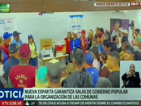 Nueva Esparta | Dotan de insumos tecnológicos a la Sala de Autogobierno de la Comuna Vista al Mar