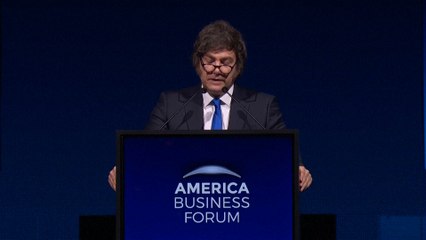 JAVIER MILEI elogia a su "amigo" TRUMP y agradece a Estados Unidos