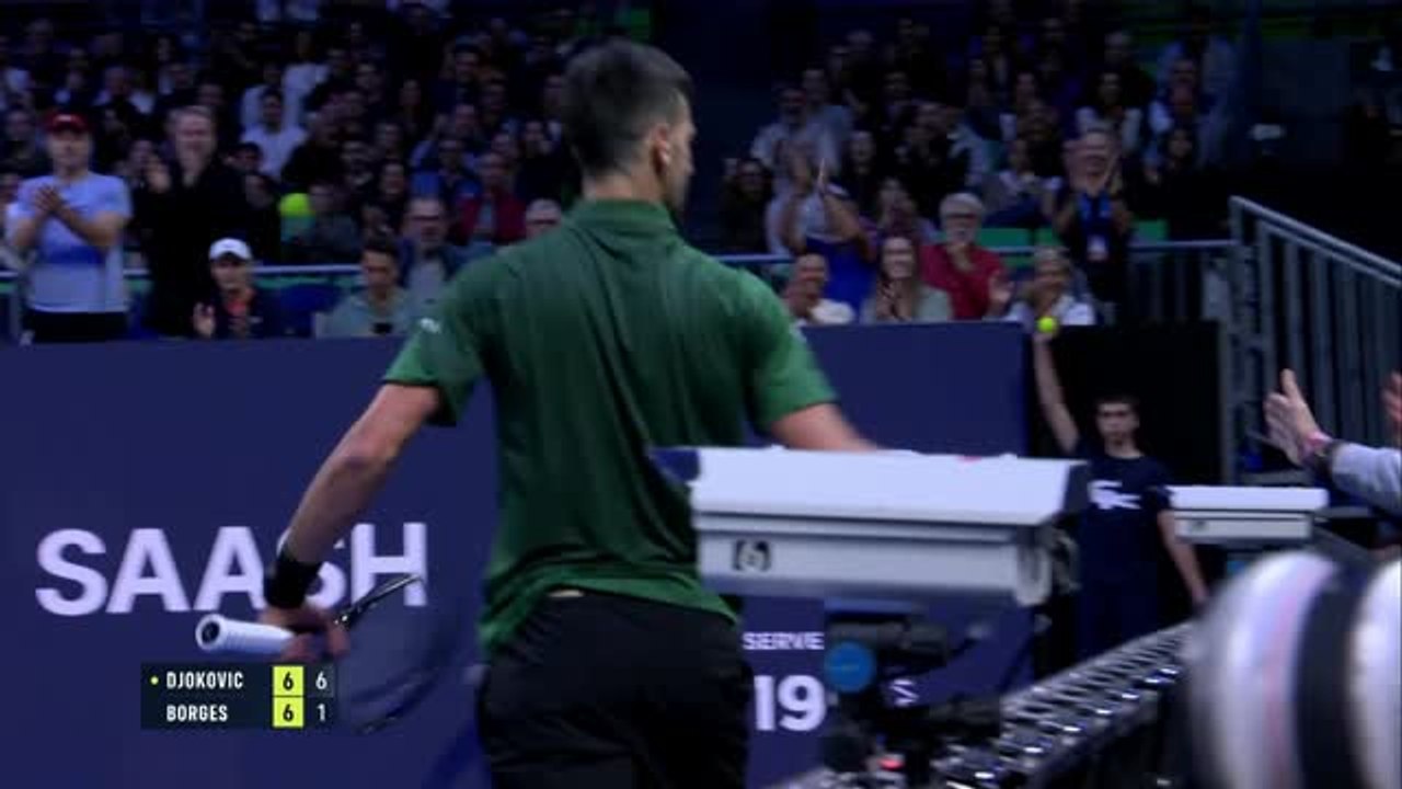 Djokovic beats Borges to reach 199th ATP Tour semi-final