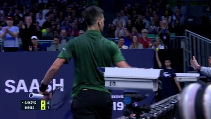 Djokovic beats Borges to reach 199th ATP Tour semi-final